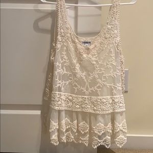 Express lace top
